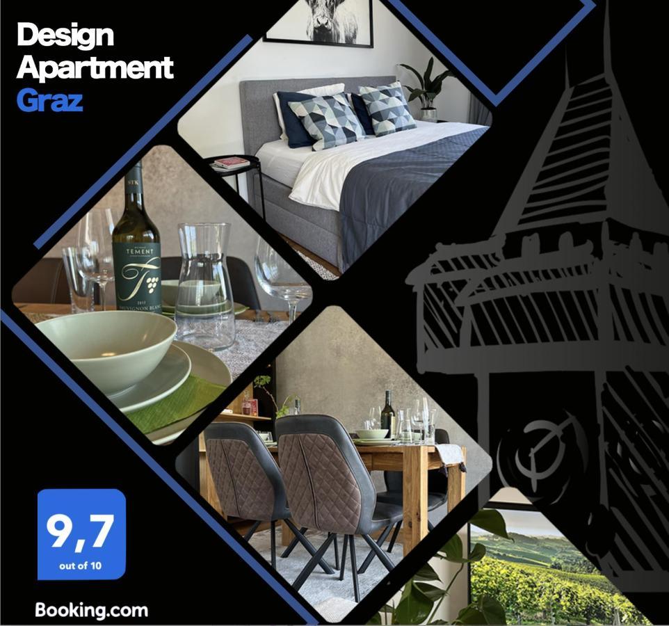 Designapartment Blue Sky -55M2-Free Parking & Wifi グラーツ エクステリア 写真